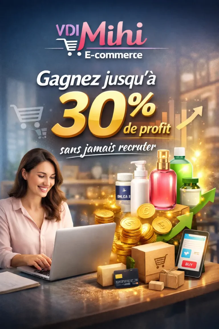 VDI Mihi E-commerce : Profit et vente sans recrutement