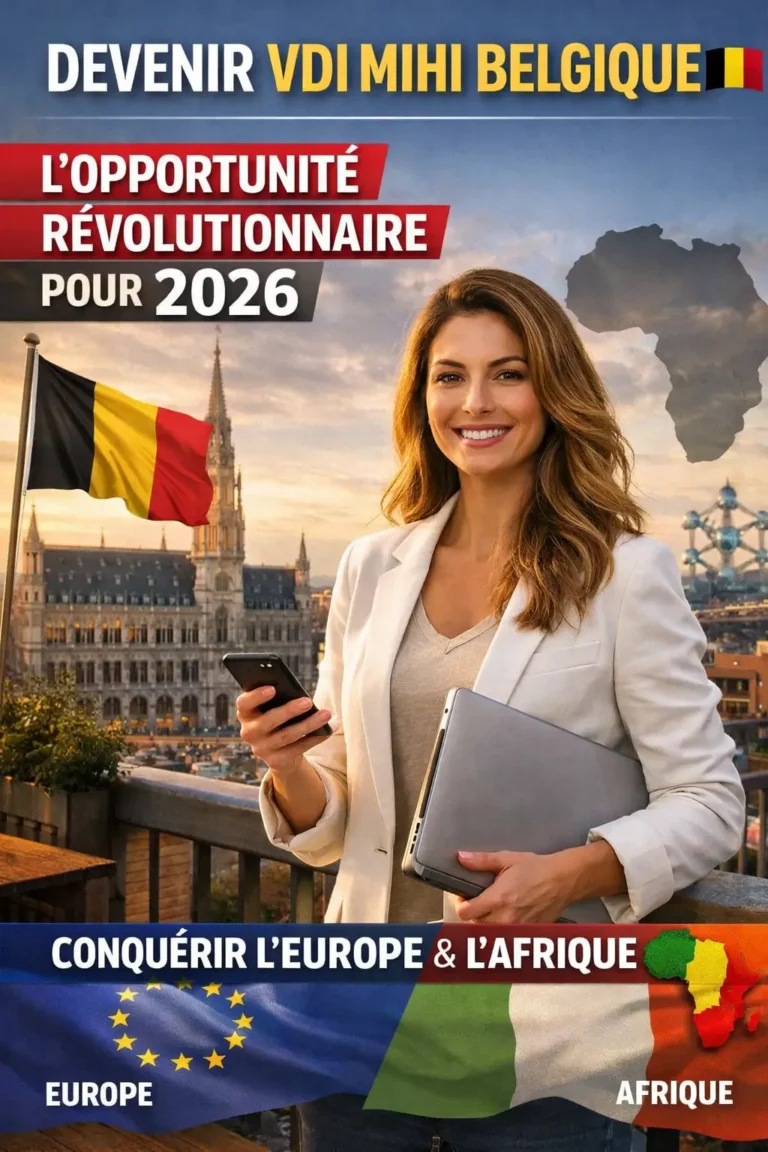 Devenir VDI Mihi Belgique : Opportunité de business Révolutionnaire et revenus complémentaires en 2026